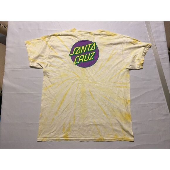 Santa Cruz Shirt Adult Large Tie Dye Skater Skateboarding - Picture 1 of 5